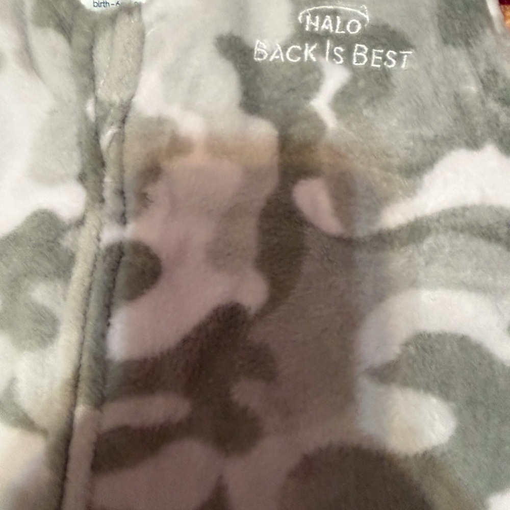 Halo Micro-Fleece SleepSack in Gray - Picture 4 of 6